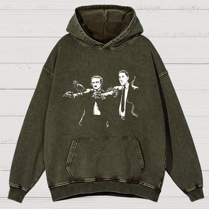 DARK FICTION II Vintage Distressed Hoodie