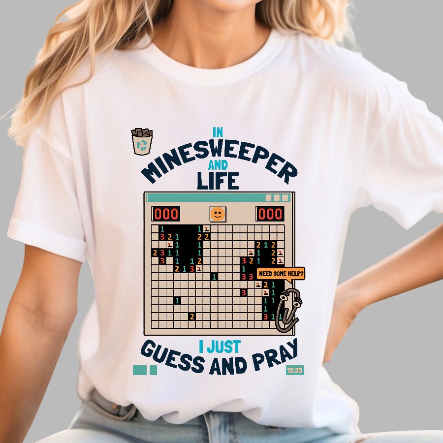 The Minesweeper Philosophy Geek T-Shirt