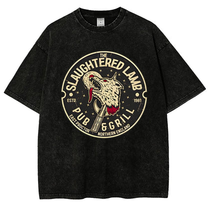The Slaughtered Barn Vintage Distressed T-shirt