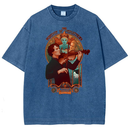 The Science of Deduction Vintage Distressed T-shirt