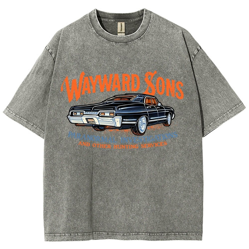 Wayward Sons Vintage Distressed T-shirt