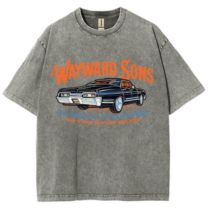 Wayward Sons Vintage Distressed T-shirt