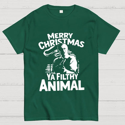 Merry Christmas Ya Filthy Animal Geek T-Shirt