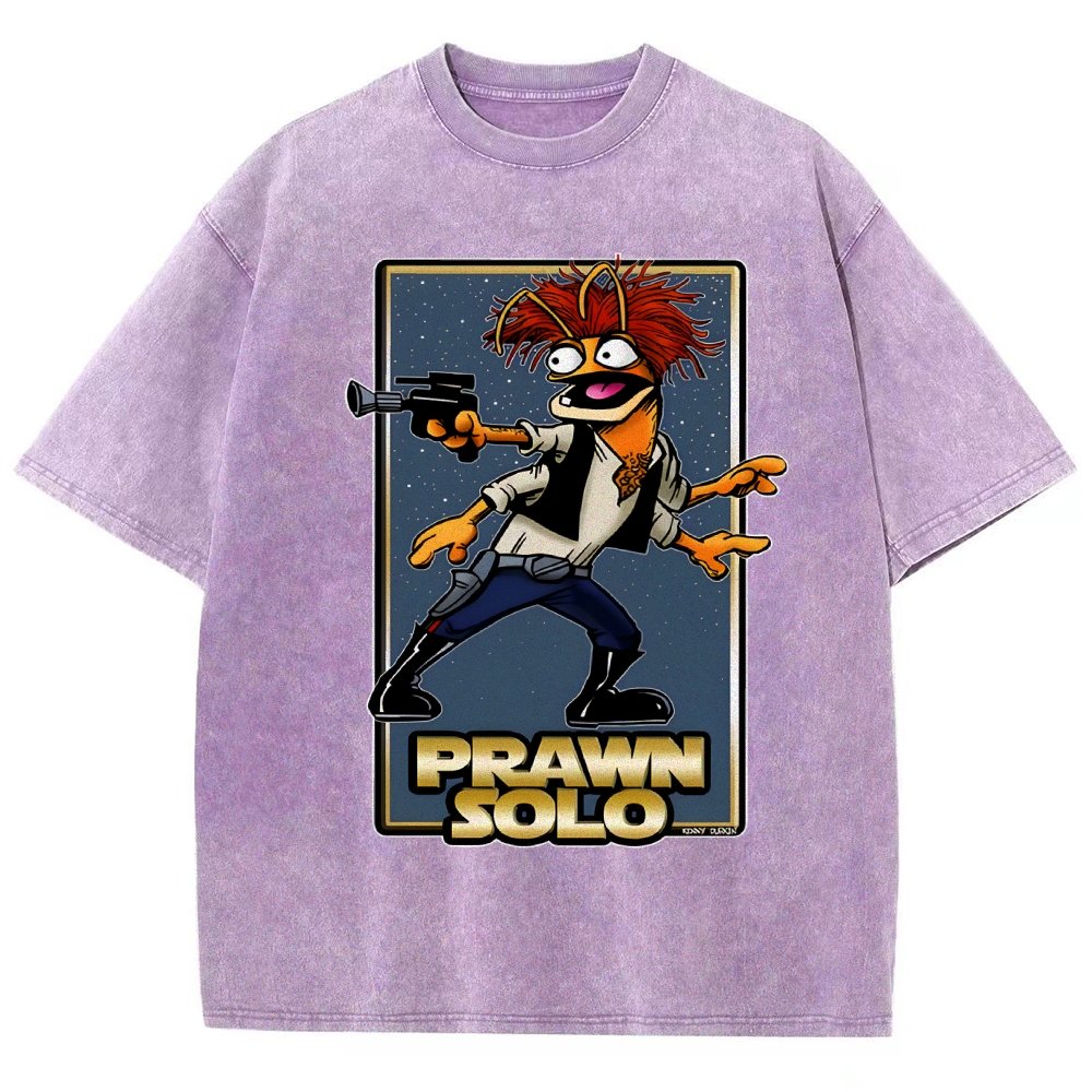 Prawn Hero Vintage Distressed T-shirt