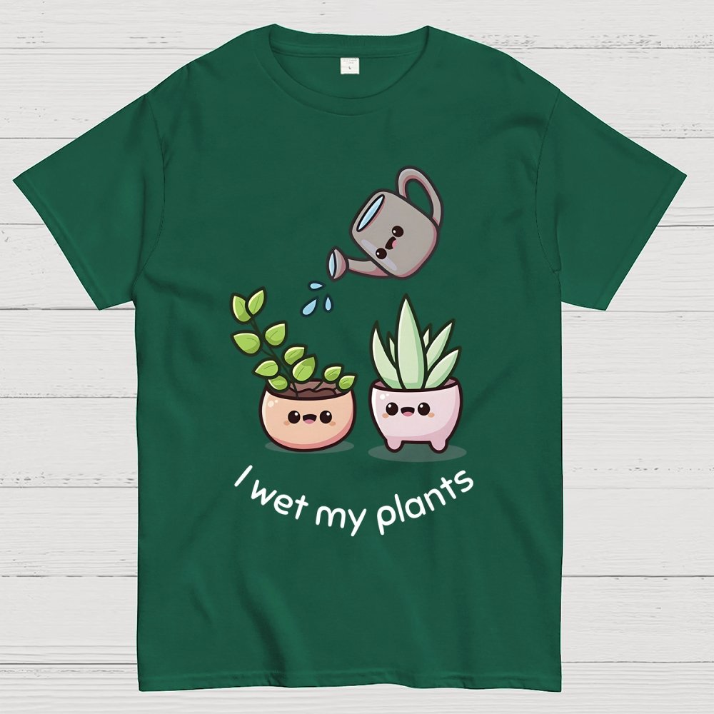 Wet My Plants Unisex Geek T-Shirt