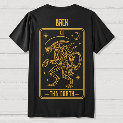 Mystery Tarot Front And Back Printing Geek T-Shirt