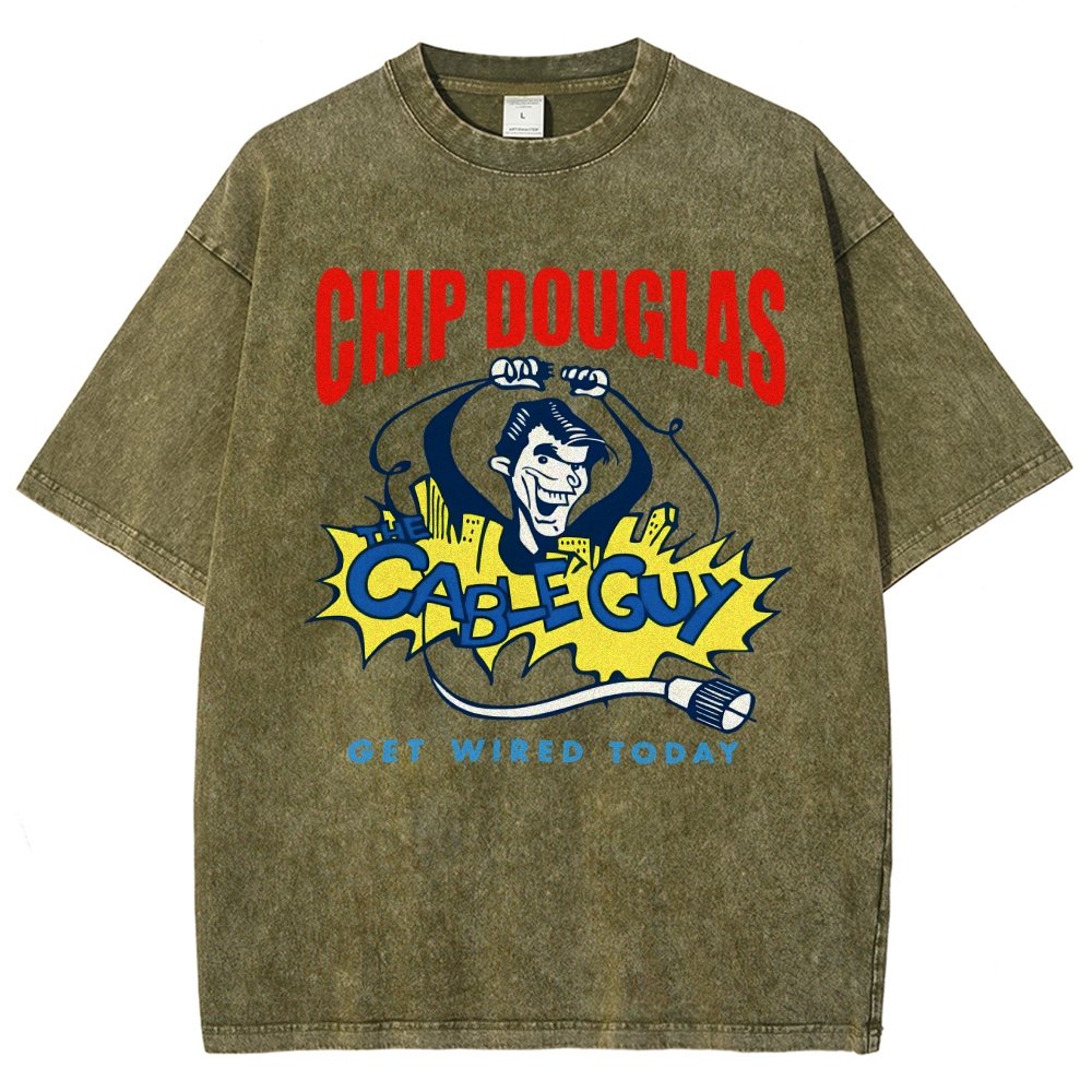 Get Wired Today! Vintage Distressed T-shirt