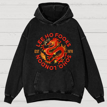 Mystery Town's (Werewolves of London)  Vintage Distressed Hoodie