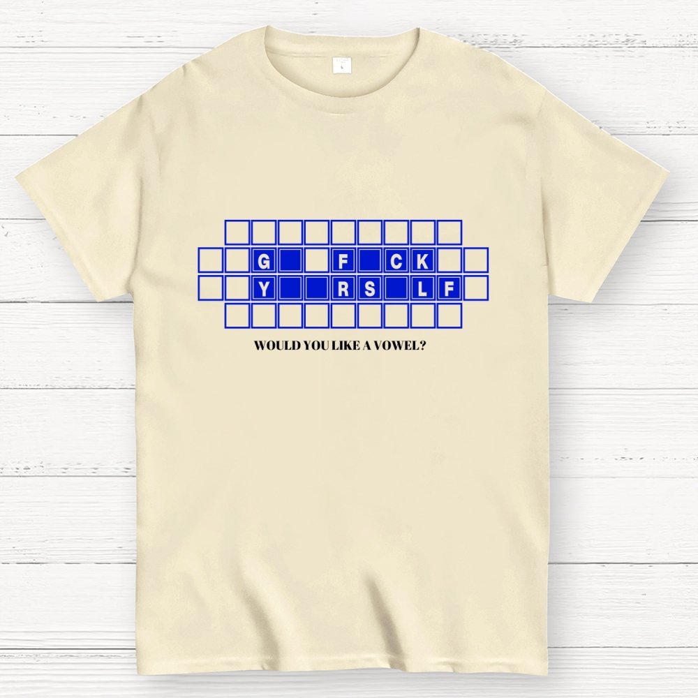 A Vowel Please Geek T-Shirt