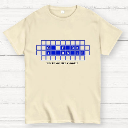 A Vowel Please Geek T-Shirt