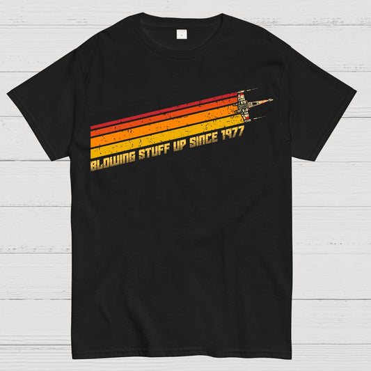 Blowing Stuff Up Since 1977 Geek T-Shirt