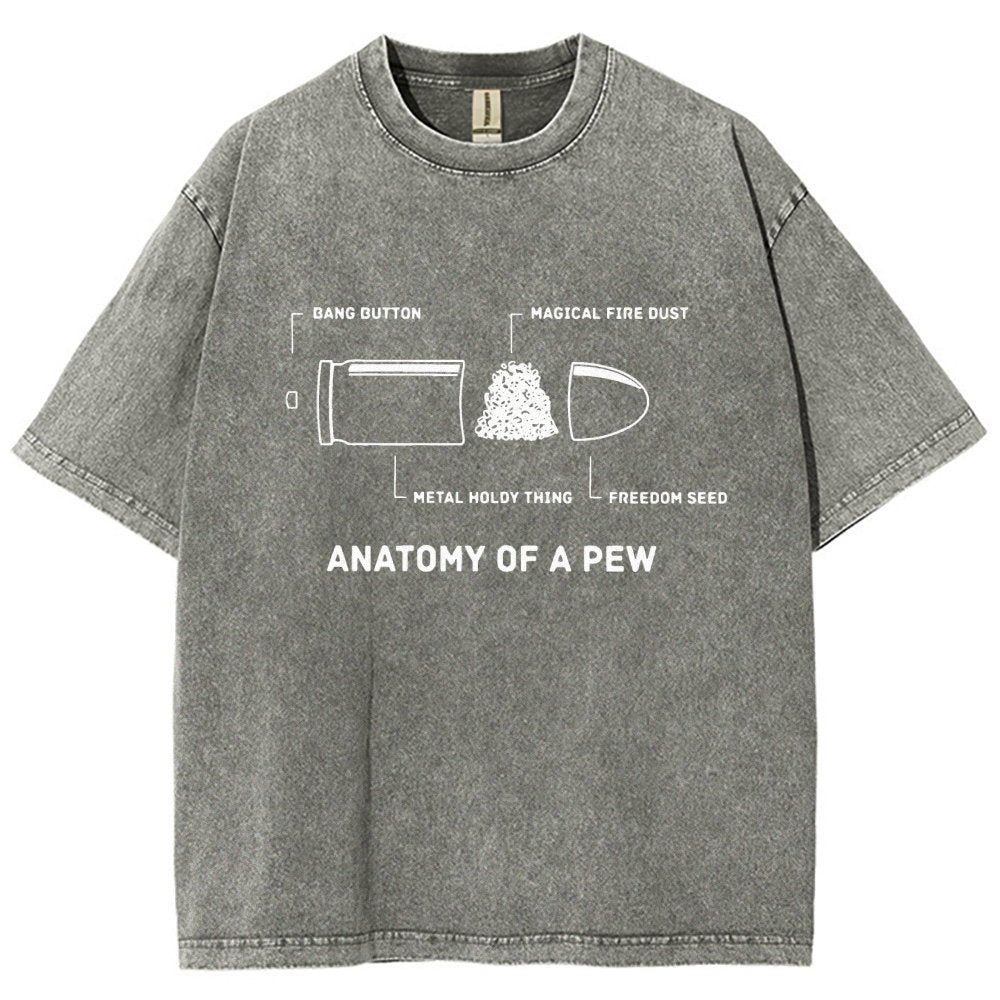 Anatomy Of A Pew2 Vintage Distressed T-shirt