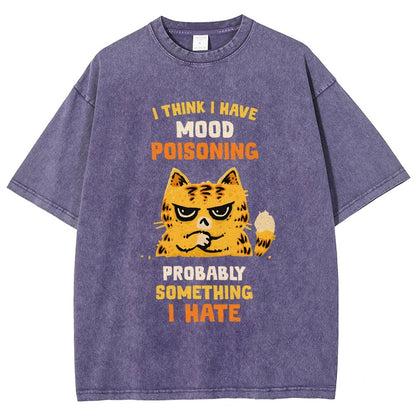 A Bad Case Of Mood Poisoning Vintage Distressed T-shirt