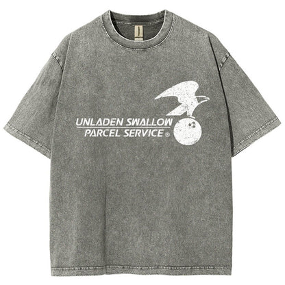 Unladen Swallow Shipping Service Vintage Distressed T-shirt