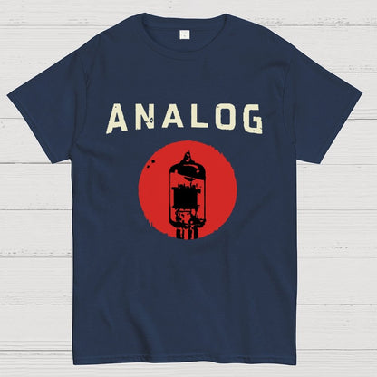 Vacuum Tube Analog Distressed Geek T-Shirt