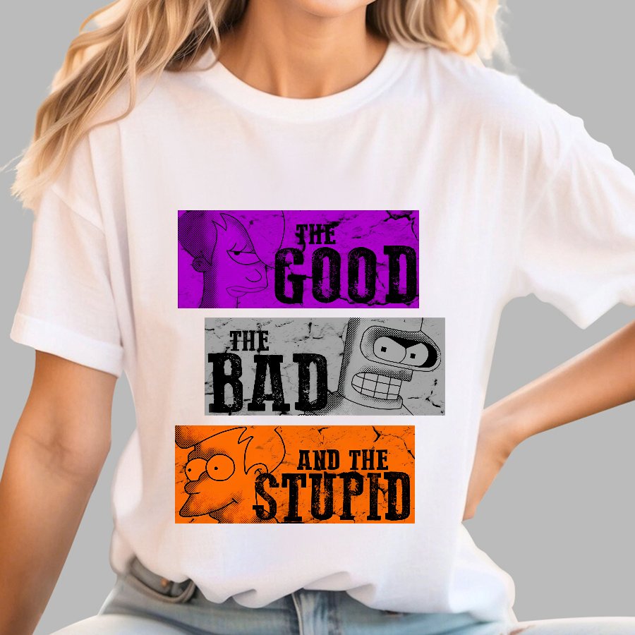 The Good, The Bad and The Stupid Nerdy T-Shirt