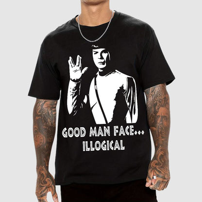 Good man face... illogical Geek T-Shirt