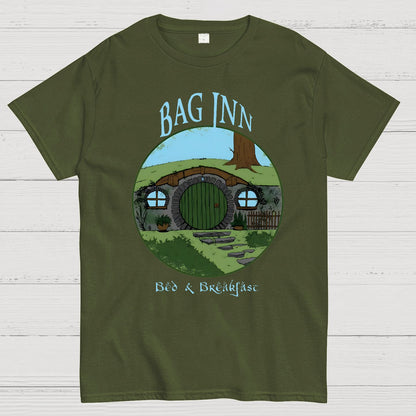 Bag Inn - Bed and Breakfast Geek T-Shirt