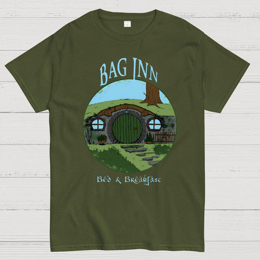 Bag Inn - Bed and Breakfast Geek T-Shirt