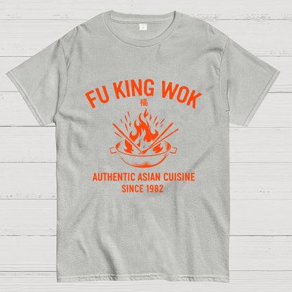 Fu King Wok Chinese Restaurant Geek T-Shirt