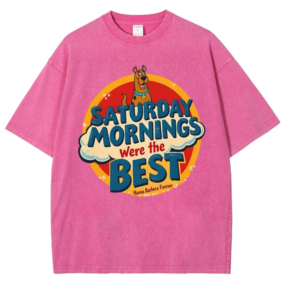 80s Saturday Morning Vintage Distressed T-shirt