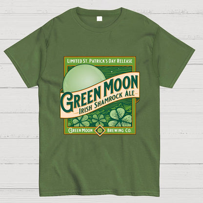 Green Moon Geek T-Shirt