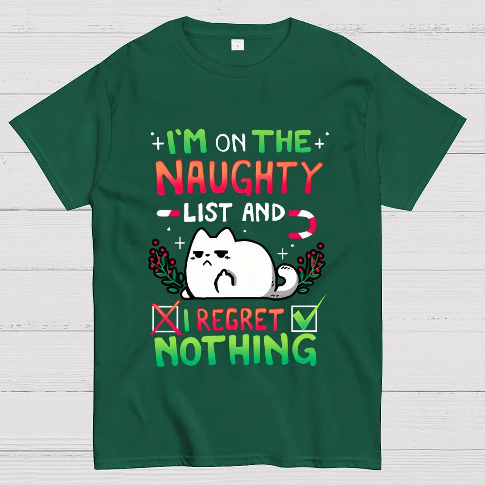 I'm on the Naughty list Geek T-Shirt