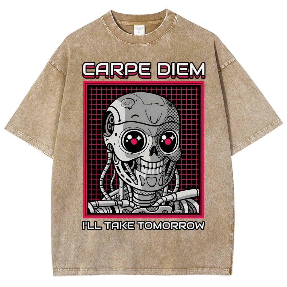 Rise Of The Cute Machine Vintage Distressed T-shirt