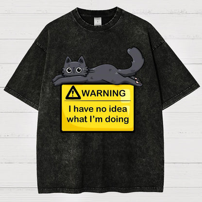 Warning, I Don't Know What I'm Doing! Vintage Distressed T-shirt