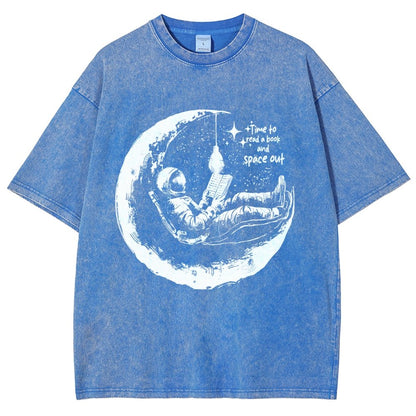 Time to read a book Vintage Distressed T-shirt
