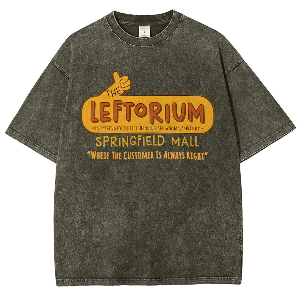 The Leftorium Store Vintage Distressed T-shirt