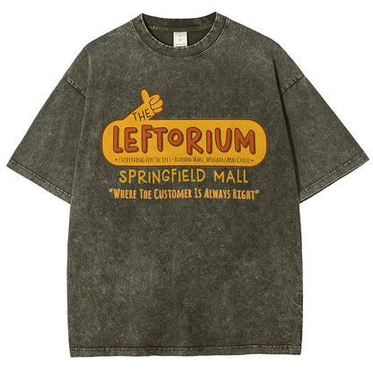 The Leftorium Store Vintage Distressed T-shirt
