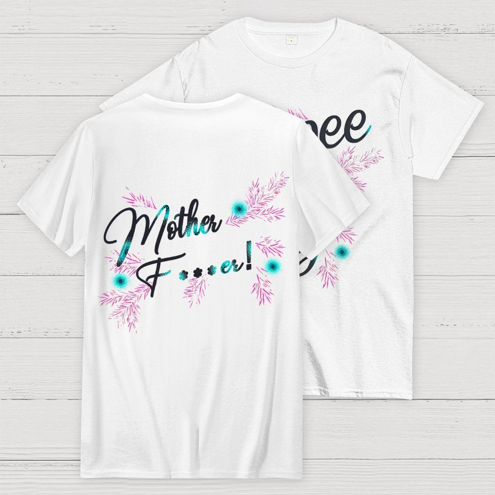 Yippee-Ki-Yay Mother   F***er！Front And Back Printing Geek T-Shirt