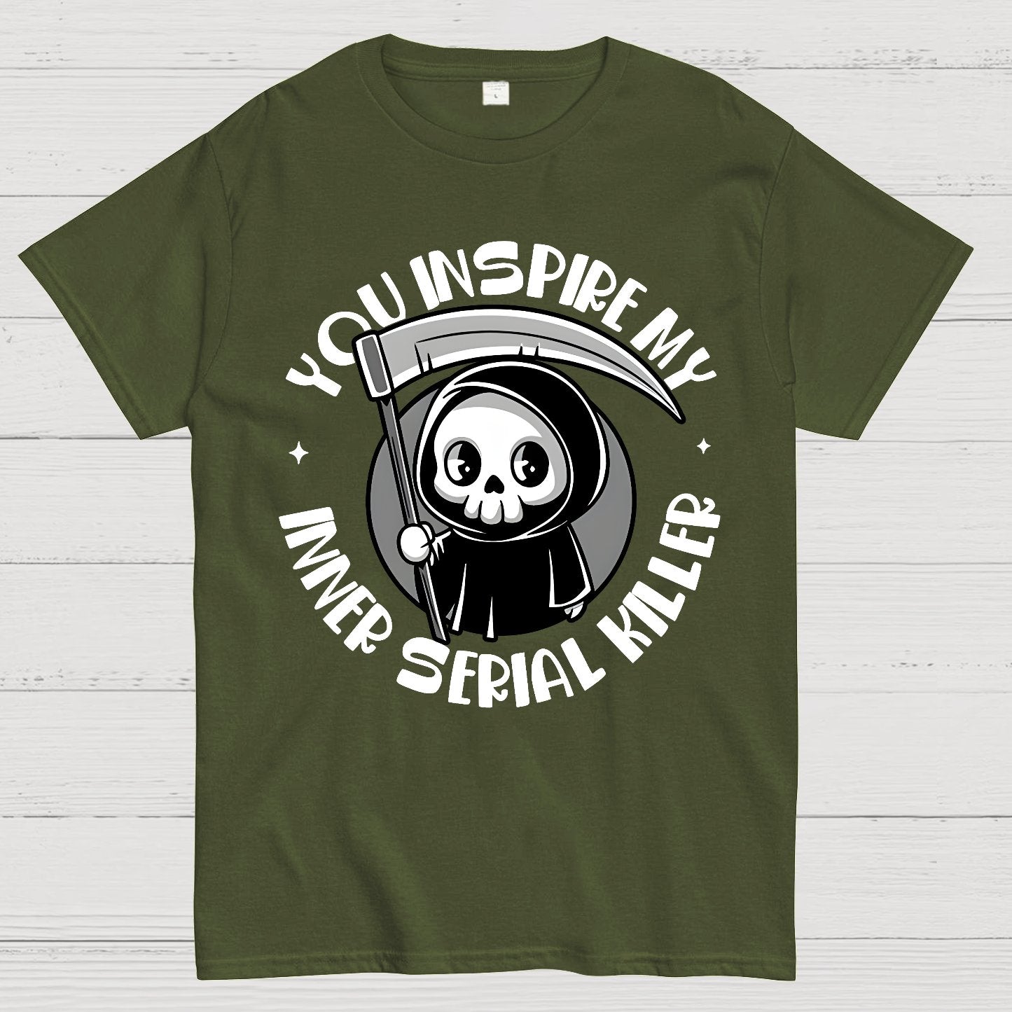 You Inspire My Inner Serial Killer Geek T-Shirt