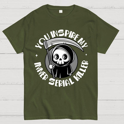 You Inspire My Inner Serial Killer Geek T-Shirt
