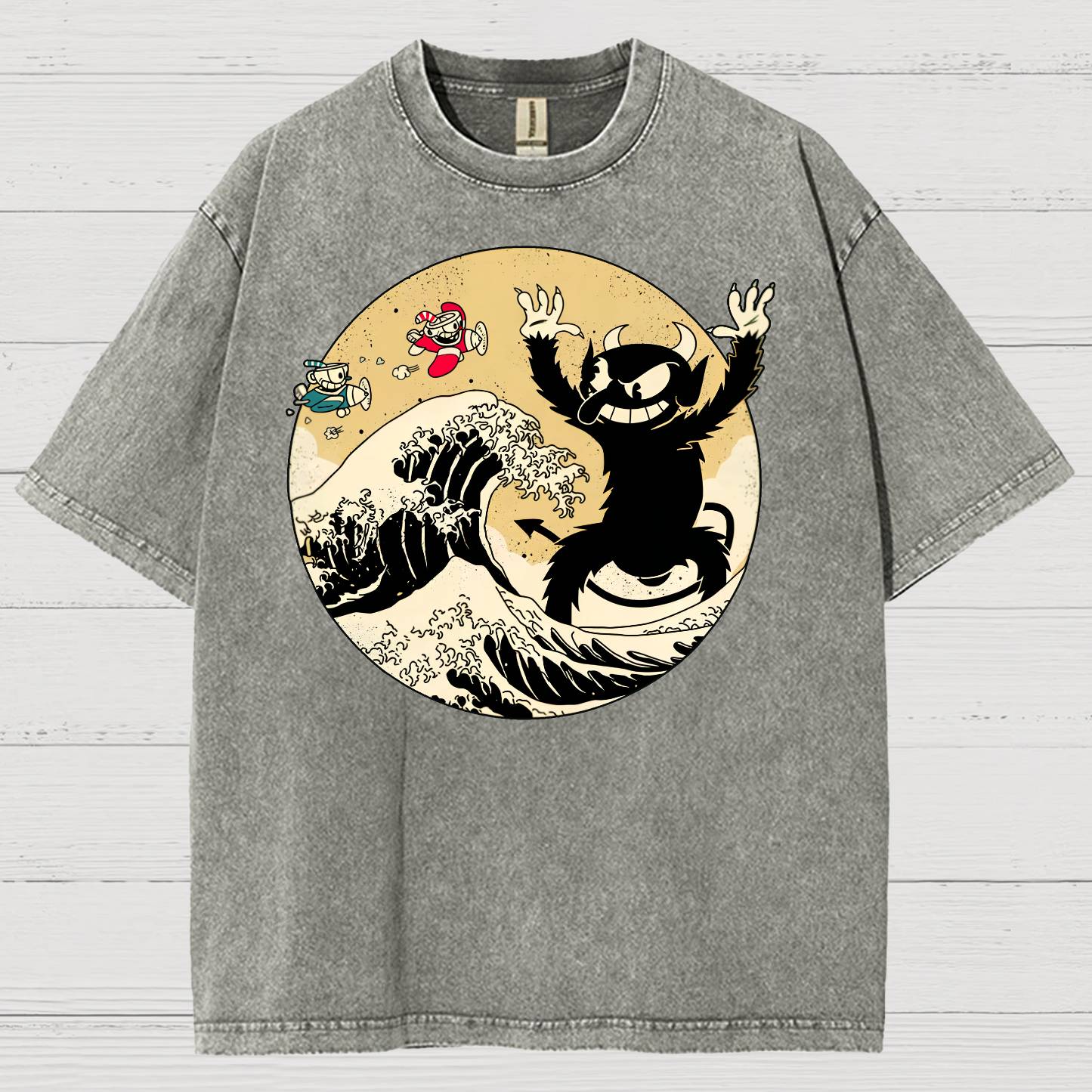 The Great Retro Game Battle Vintage Distressed T-shirt