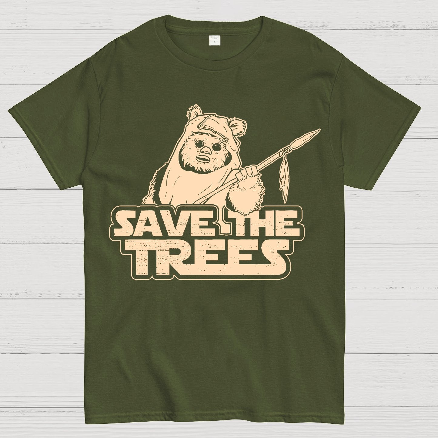 Save The Trees Geek T-Shirt