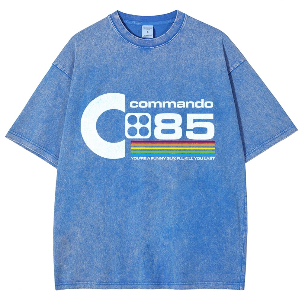 Commando 85 Vintage Distressed T-shirt