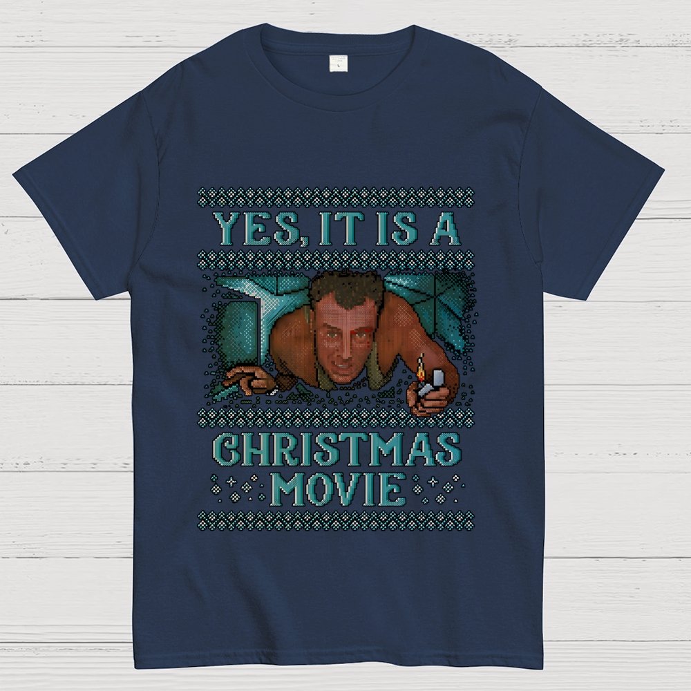 Gen-X Christmas Movie Geek T-Shirt