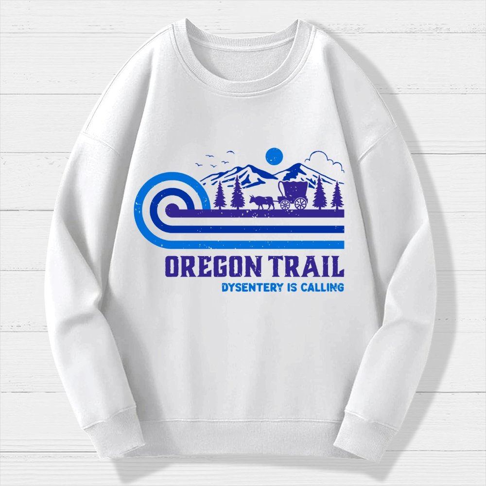 Vintage Trail Geek Cotton Sweatshirt