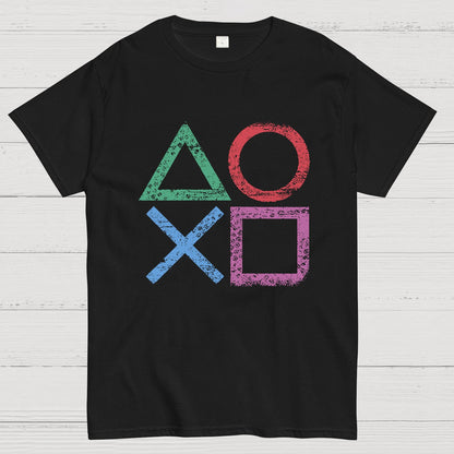 Gaming symbols Geeky T-Shirt