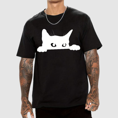 Black Cat Geek T-Shirt