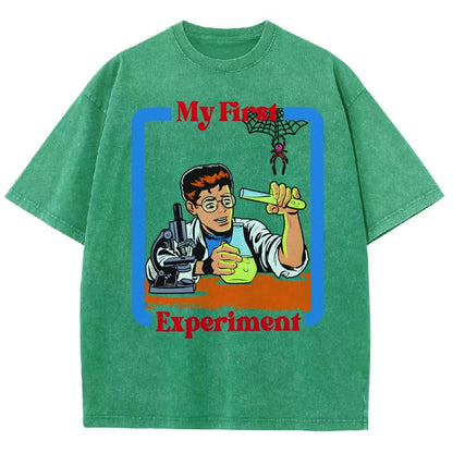 My First Experiment Vintage Distressed T-shirt