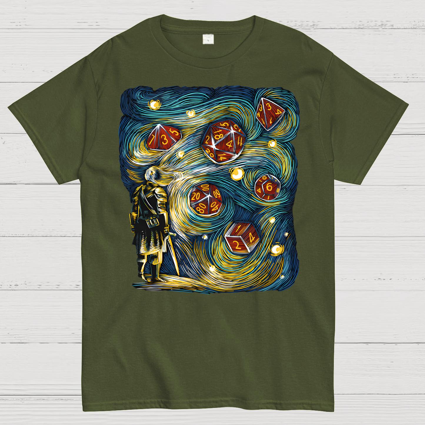 Starry Dice Geek T-Shirt