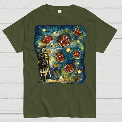 Starry Dice Geek T-Shirt