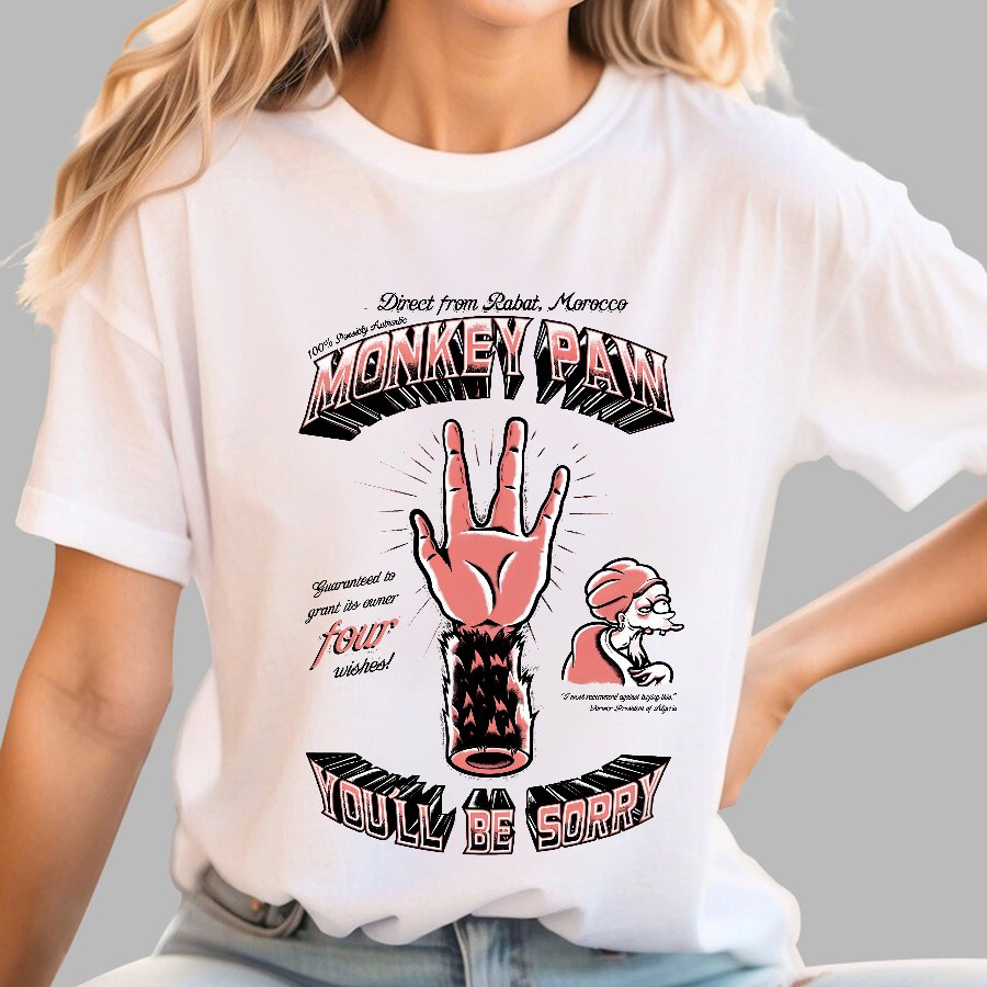 Monkey Paw Geek T-Shirt