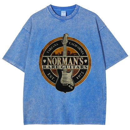 Norman S Rare Guitars Essential Vintage Distressed T-shirt
