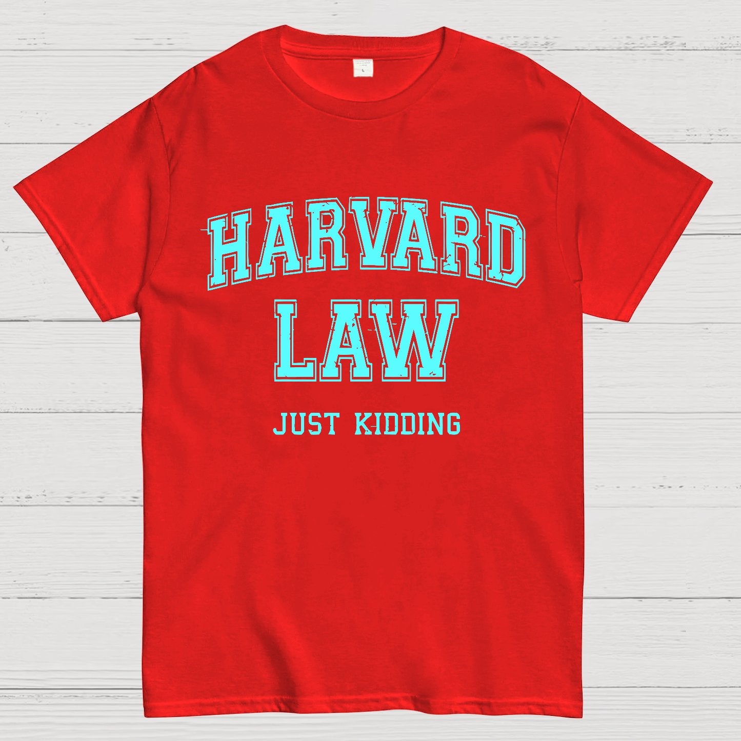 Harvard Law (Just Kidding) Geek T-Shirt