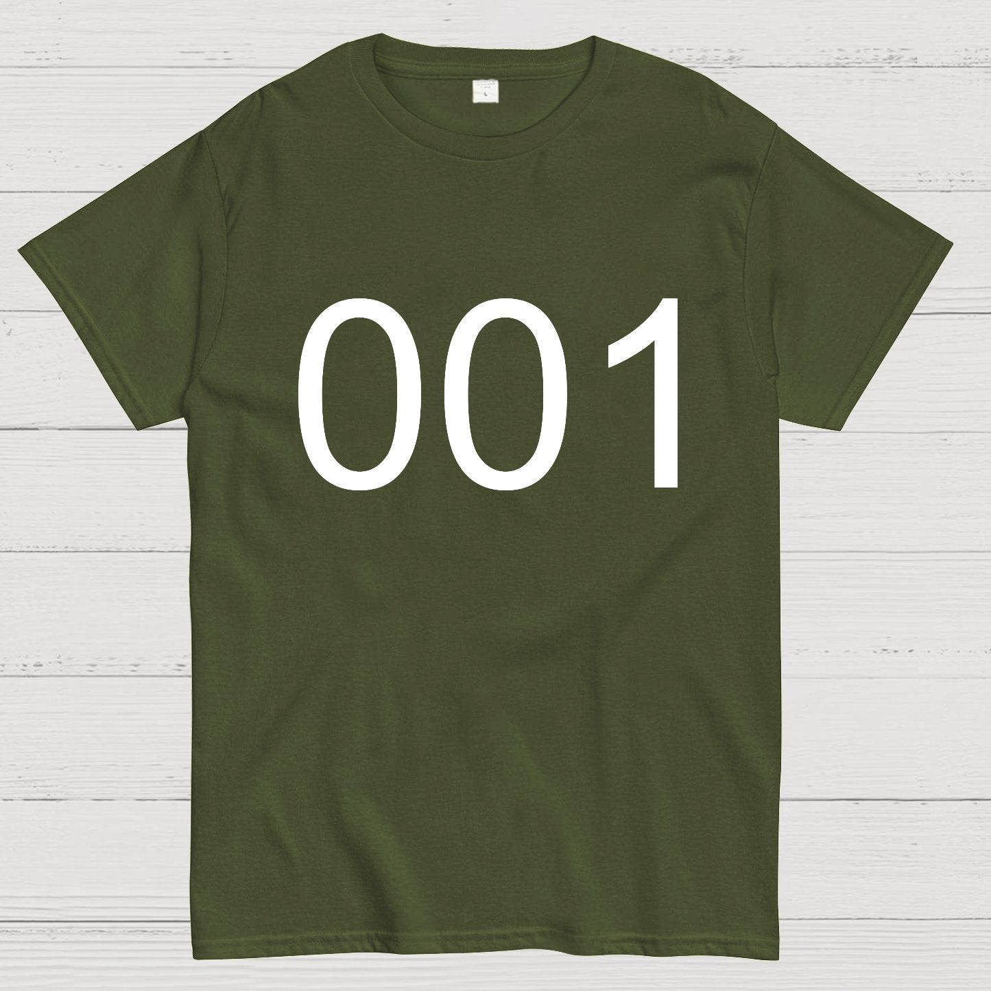 Number 001 Game Movie Geek T-Shirt