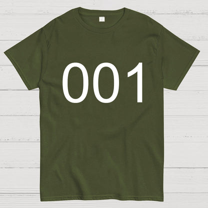 Number 001 Game Movie Geek T-Shirt